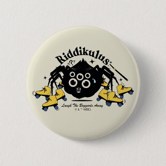 Riddikulus - Lachen Sie die Bösewichte Weg Button (Vorderseite)