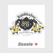 Riddikulus - Lacht die Boggarts weg Aufkleber (Blatt)