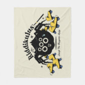 Riddikulus - Lacht die Boggarts weg Fleecedecke (Vorderseite)