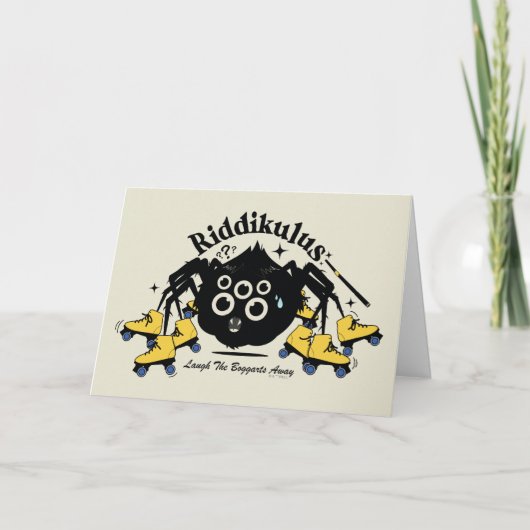Riddikulus - Lacht die Boggarts weg Karte (Vorderseite)