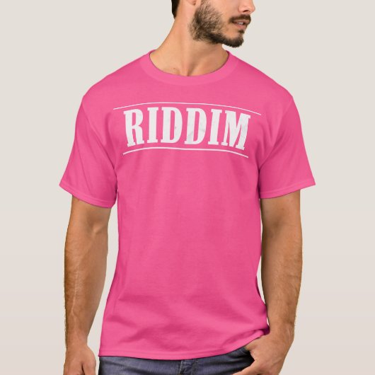 Riddim Retro - Riddim Edm Rave T-Shirt (Vorderseite)