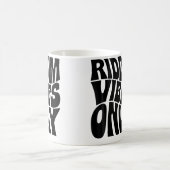Riddim Vibes Only Edm Rave Groovy Kaffeetasse (Mittel)