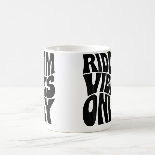 Riddim Vibes Only Edm Rave Groovy Kaffeetasse (Mittel)