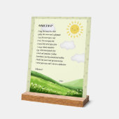 Riddle Art Acrylschild (Winkel)