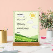 Riddle Art Acrylschild (Hochzeit)