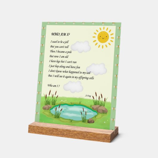 Riddle Art Acrylschild (Winkel)