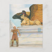 Riddle Sphinx Postkarte (Vorderseite)