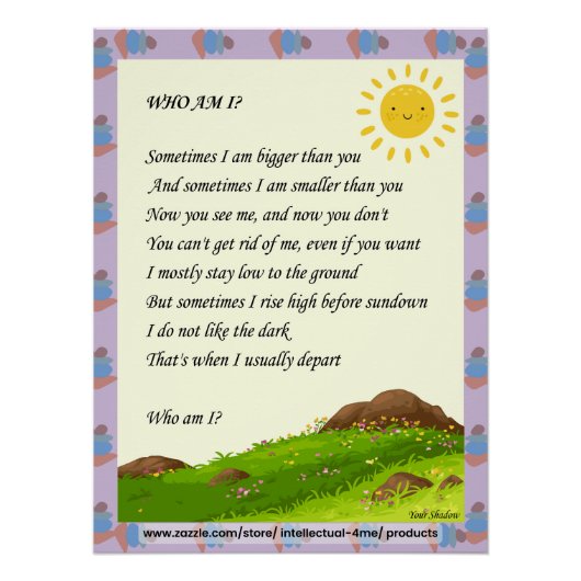 Riddle Wall Art Poster (Vorderseite)