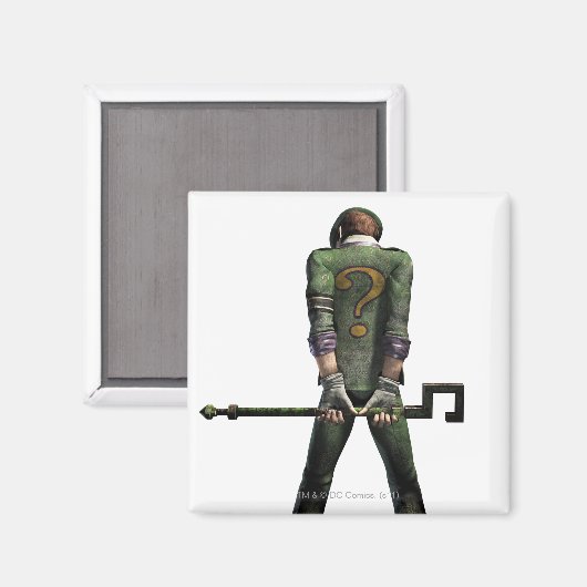 Riddler-Farbe Magnet (Vorderseite/Rückseite)