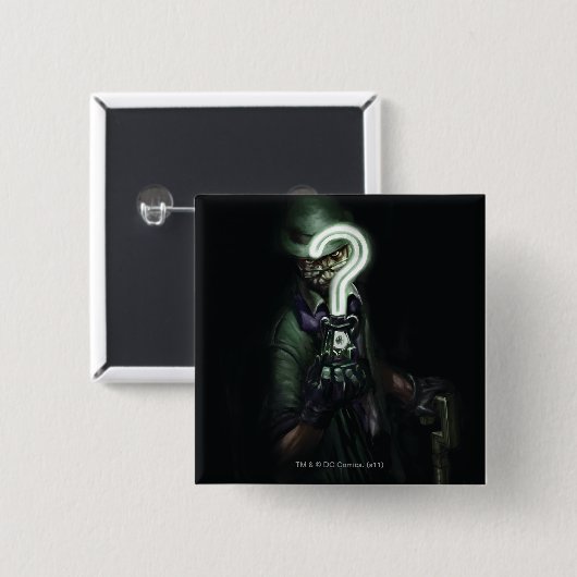 Riddler Illustration Button (Vorne & Hinten)