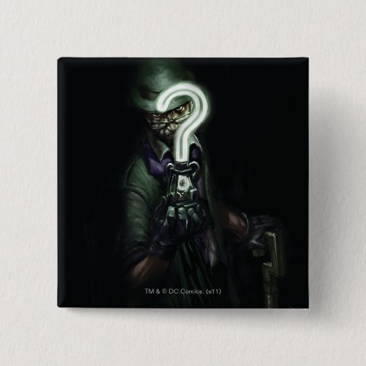 Riddler Illustration Button (Vorderseite)