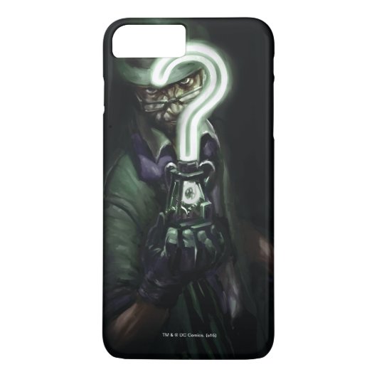 Riddler Illustration Case-Mate iPhone Hülle (Rückseite)