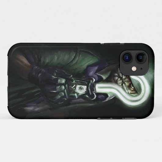 Riddler Illustration Case-Mate iPhone Hülle (Rückseite (Horizontal))