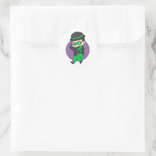 Riddler Questionmark Jacket Sticker (Tasche)
