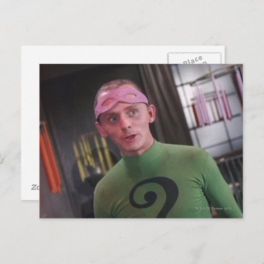 Riddler - Unmaskiert 2 Postkarte (Vorne/Hinten)