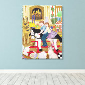 Ride-a-Cock-Horse Leinwanddruck (Insitu (Holzboden))