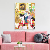 Ride-a-Cock-Horse Leinwanddruck (Insitu (Wohnzimmer))