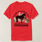Ride a Friesian T-Shirt (Design vorne)