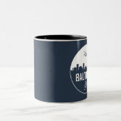 Ride Baltimore Zweifarbige Tasse (Mittel)