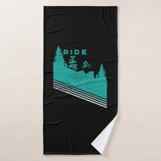 Ride Bike Badehandtuch (Badehandtuch)