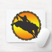 Ride Bronc Mousepad (Mit Mouse)