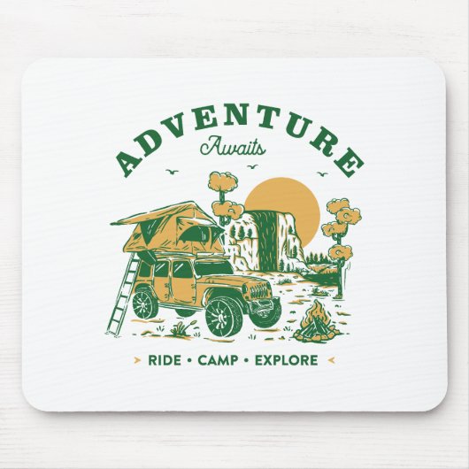 Ride Camp Erforschen Mousepad (Vorne)