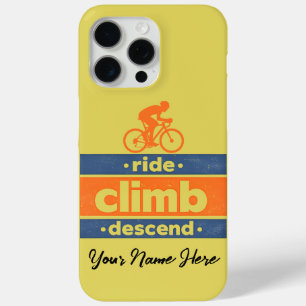 Ride Climb Descend Radfahren Zitat Vintage Case-Mate iPhone Hülle