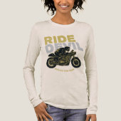 Ride Devil Motorrad Graphic Long Sleeve T - Shirt (Vorderseite)