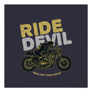 🔥 Ride Devil: Schnell bewegen, schneller denken! Poster