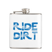 Ride Dirt Flachmann (Vorderseite)
