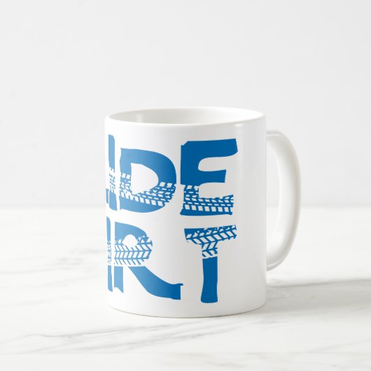 Ride Dirt Kaffeetasse (VorderseiteRechts)