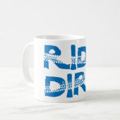 Ride Dirt Kaffeetasse (Vorderseite Links)