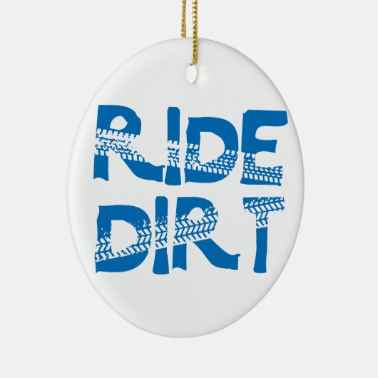 Ride Dirt Keramikornament (Rechts)