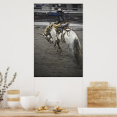 Ride 'Em Cowboy Fine Art Print Poster (Küche)