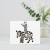 Ride em' tapir postkarte (Stehend Vorderseite)
