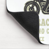 Ride Fast Cafe Racer Club Custom Mousepad (Ecke)