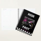 Ride Fast Notizbuch – Renn-Ästhetik Journal Planer (Anzeige)
