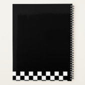 Ride Fast Notizbuch – Renn-Ästhetik Journal Planer (Rückseite)