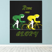 Ride For Glory Canvas Art Leinwanddruck (Insitu (Holzboden))