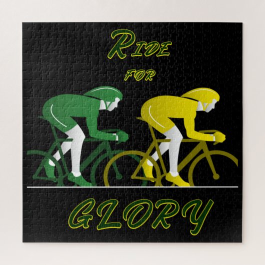 Ride For Glory Canvas Art Puzzle (Vertikal)