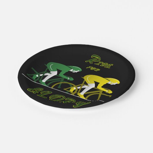 Ride For Glory Pappteller (Schrägansicht)