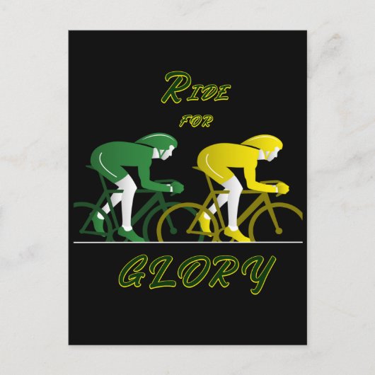 Ride For Glory Postkarte (Vorderseite)