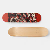 Ride Free – Urban Chaos Skateboard Deck (Horizontal)