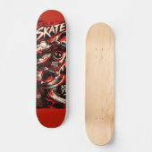 Ride Free – Urban Chaos Skateboard Deck (Vorderseite)