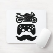 Ride.Game.Vater Black Graphic (B) Mousepad (Mit Mouse)