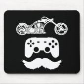 Ride.Game.Vater White Graphic (A) Mousepad (Vorne)
