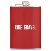Ride Gravel Flachmann (Vorderseite)