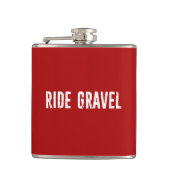 Ride Gravel Flachmann (Vorderseite)