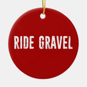 Ride Gravel Keramik Ornament
