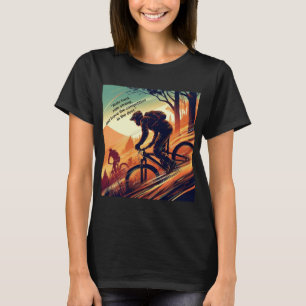 Ride Hard Ride Starker Verlass-Wettbewerb in Dust T-Shirt